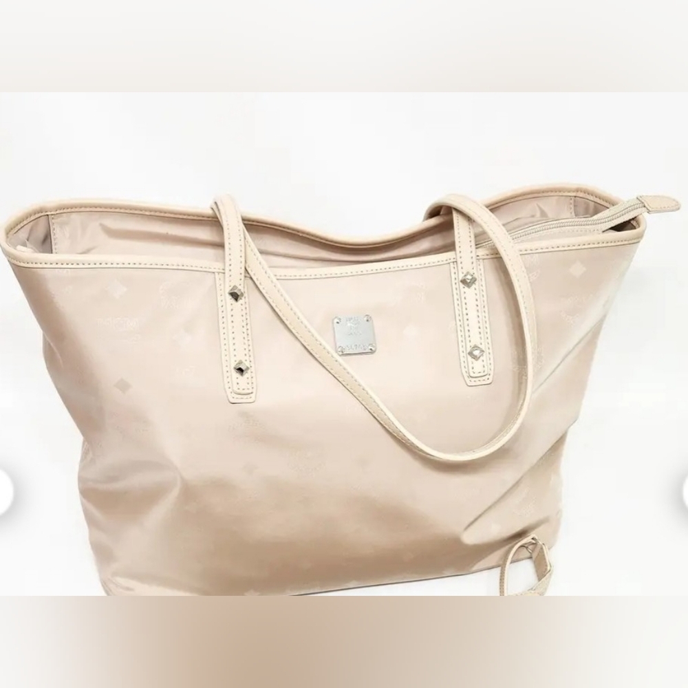 MCM Cream Tote Bag, NWOT